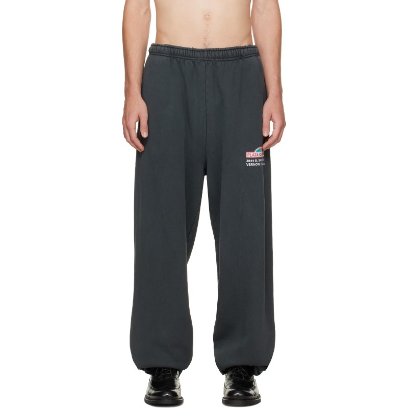 윌리 차바리아 블랙 플라자 차바리아 스웨트팬츠 MUJSB006-064N PIRATE BLACK