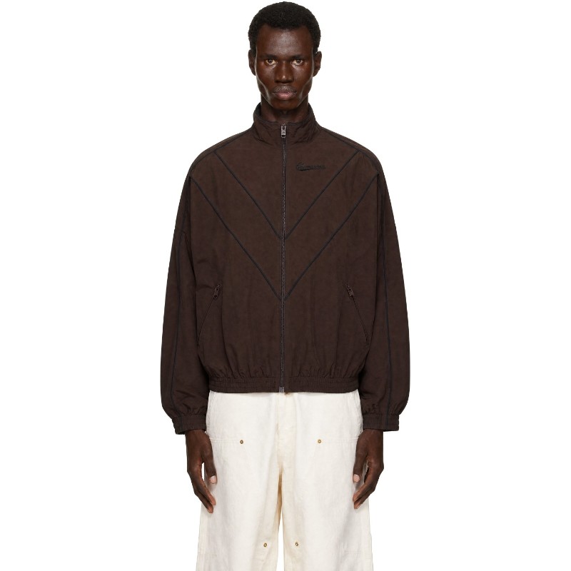 윌리 차바리아 브라운 배드 보이 트랙 재킷 MUWJK002-046N UNIFORM BROWN