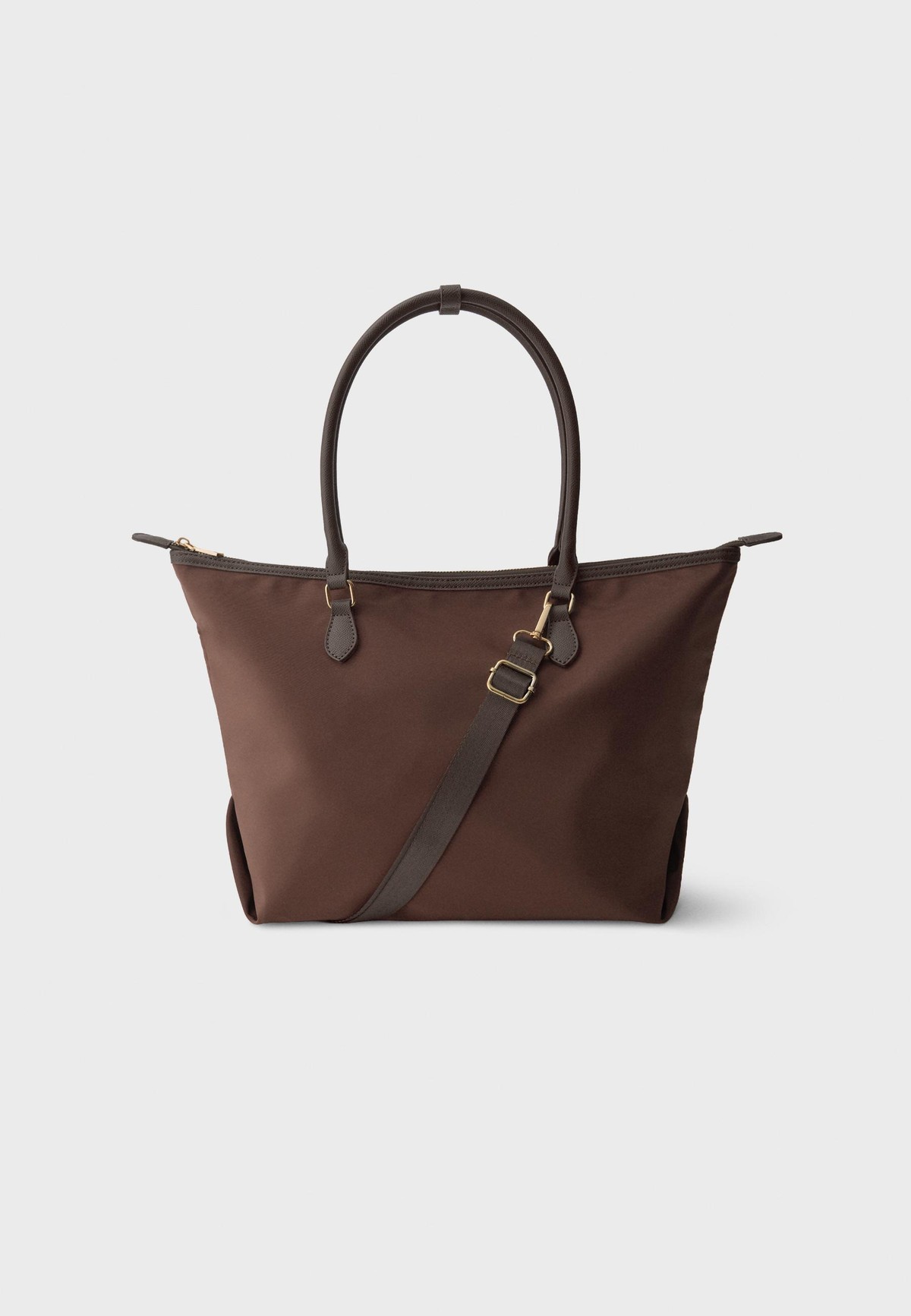 스트라디바리우스 탈착식 스트랩 쇼퍼백 3551/201/400 BROWN