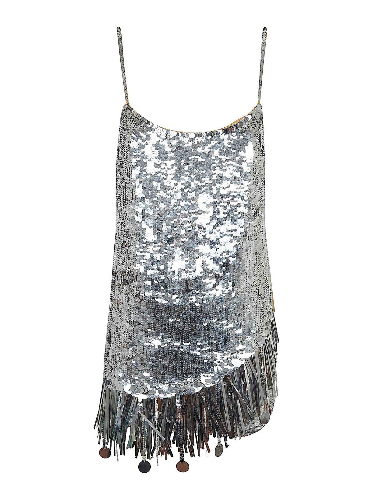 더 안다마네 Jagger - Disco 미니 원피스 여성 실버 26SS T190197ATJP192988