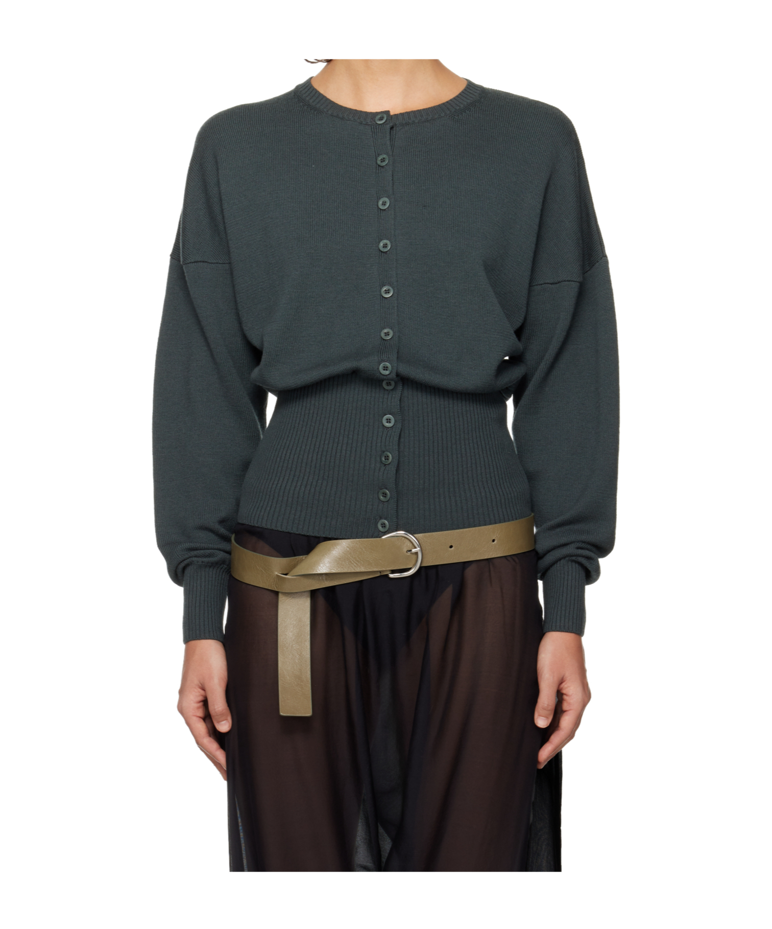 파로마 울 knitted 니트 여성 브라운 26SS VJ1805514