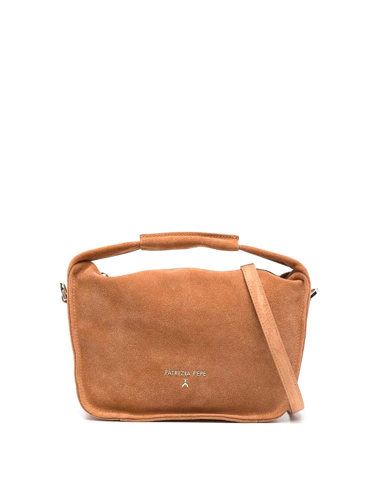 파트리지아 페페 Borsa camoscio 숄더백 여성 브라운 26SS 8B0316L152B878