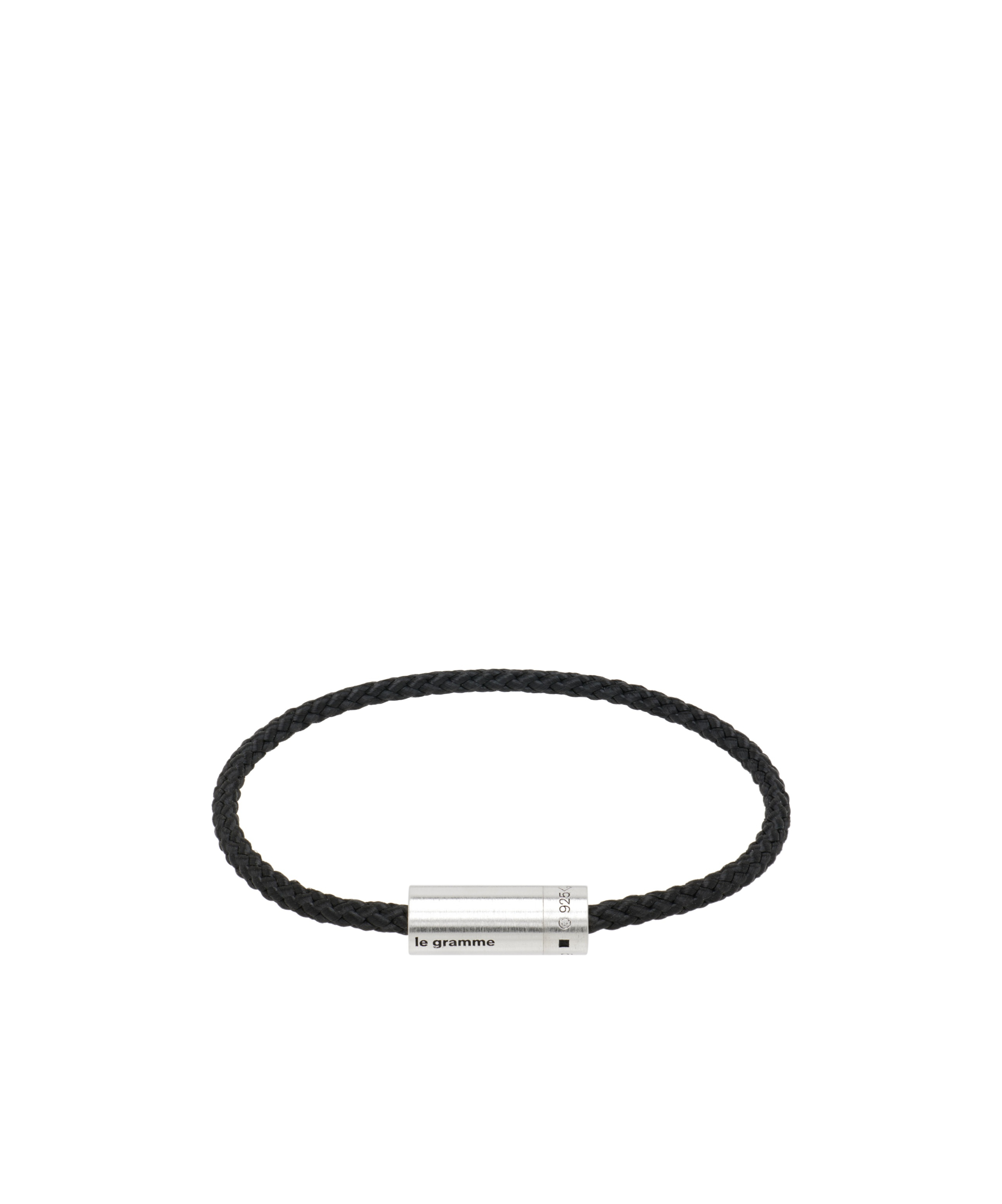 르 그암메 Bangle 팔찌 남성 블랙 26SS LGCARBRNNO05105SILVER