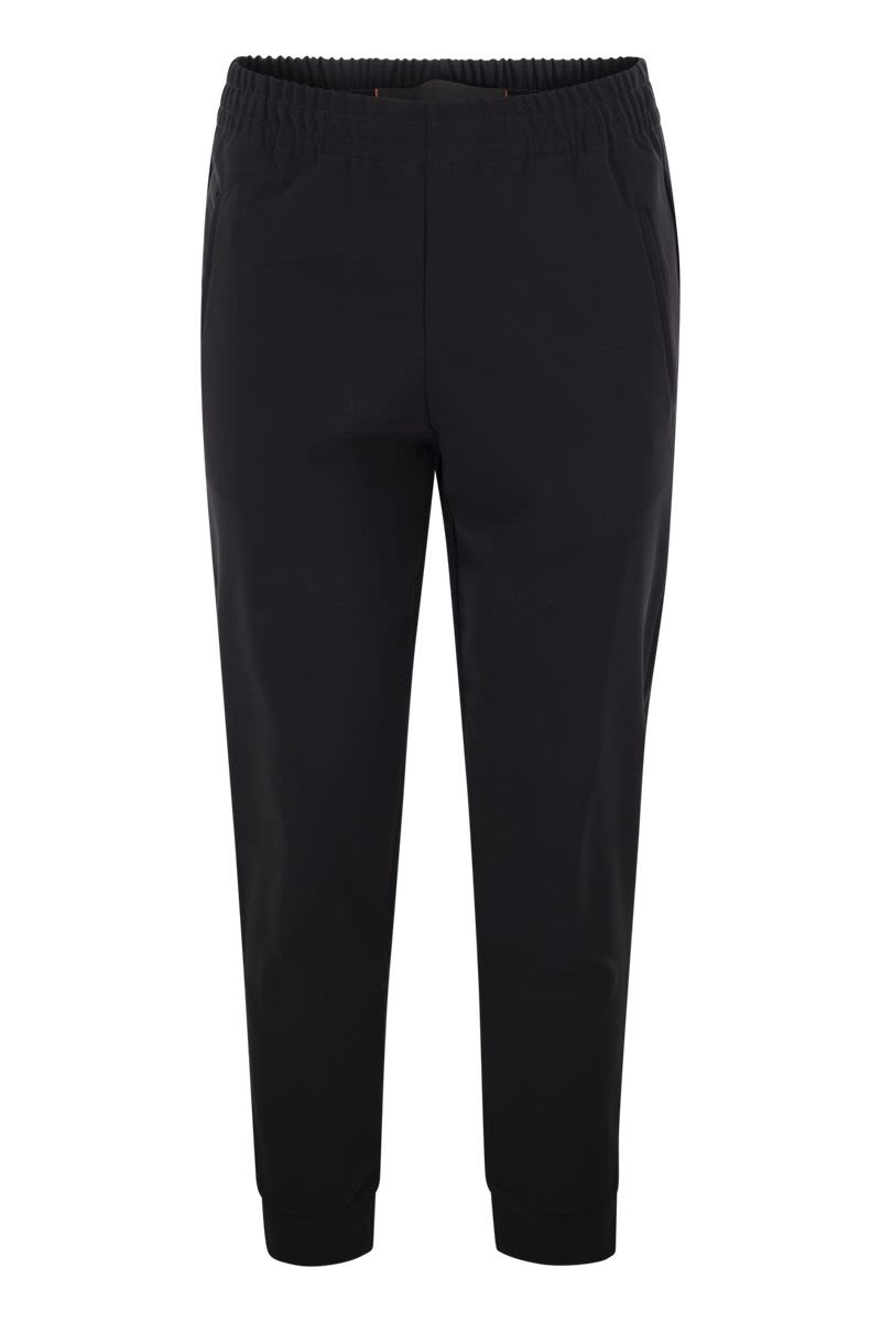알알디 로벨토 리크이 데식느 Stretch technical jogger casual 조거 남성 블루 26FW W2620560