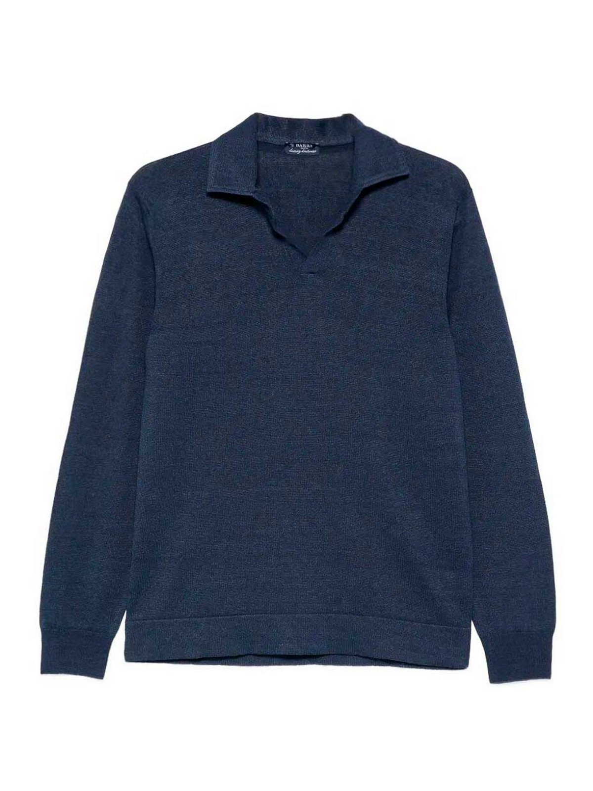 발바 나폴리 Pole POLO 폴로셔츠 남성 블루 25FW 7000906040598