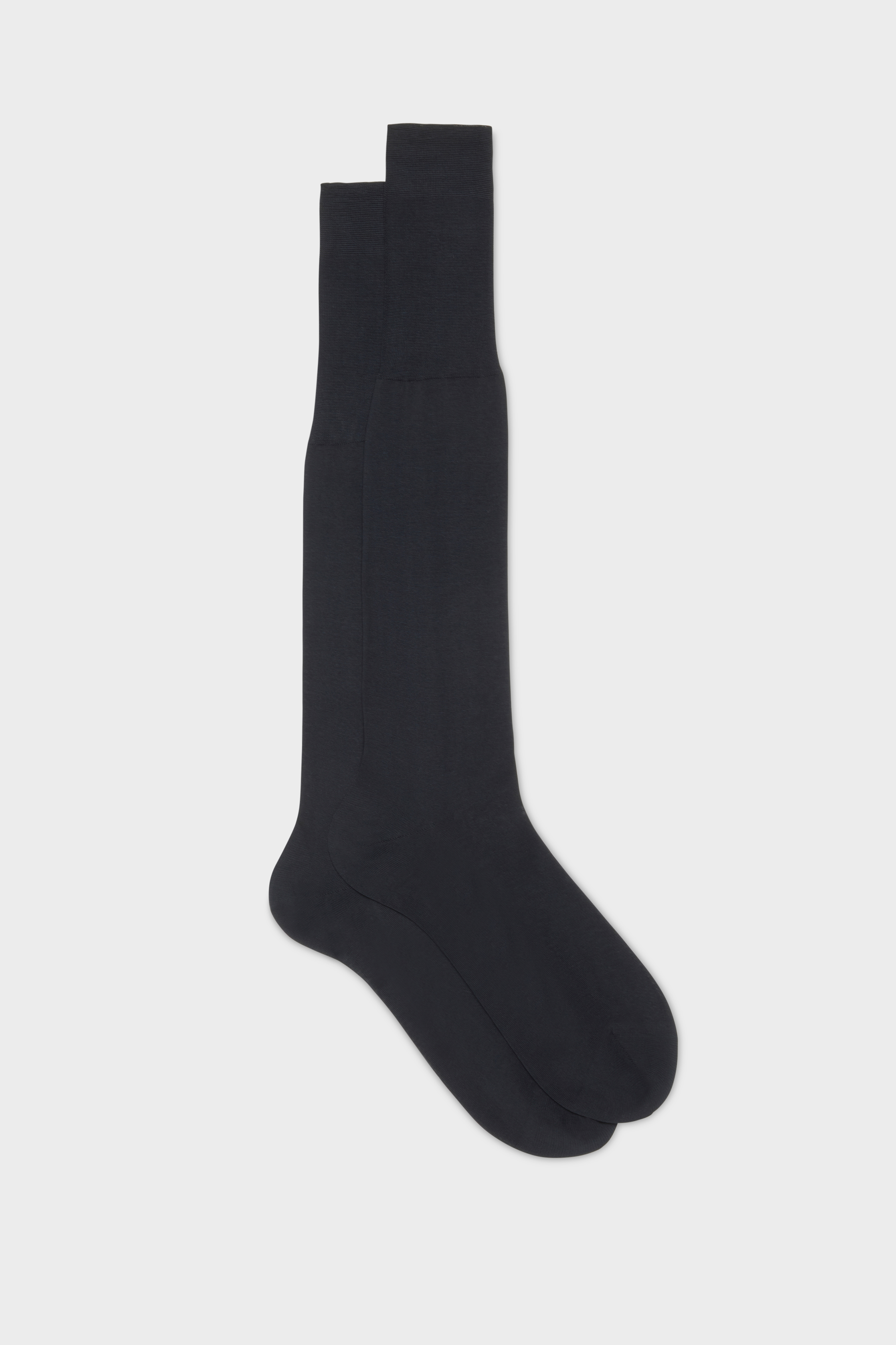 브엣치아니 FLAT KNIT LONG SOCKS 코튼 양말 남성 블루 26SS ML009UN0006XX001