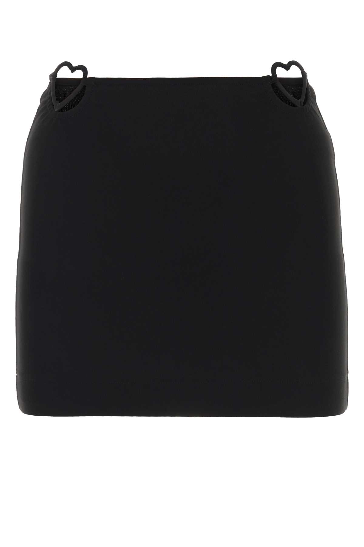 넨시 도자카 blend 미니 스커트 여성 블랙 23SS NDSS23SKT020BLACK