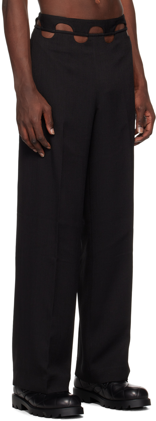 디온 리 stretch casual 캐주얼 팬츠 여성 블랙 23SS C2112R23BLACK