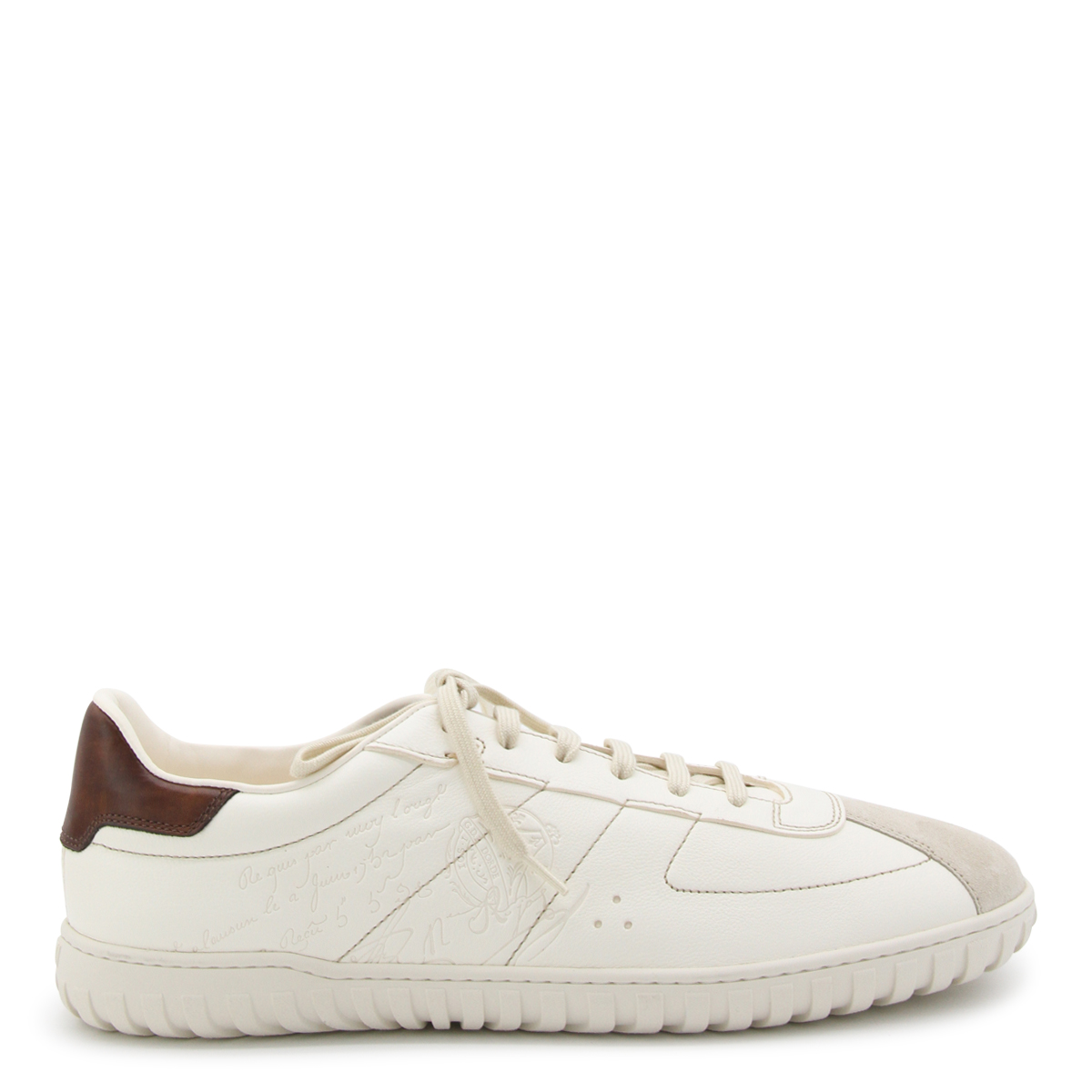 벨루티 로우탑 스니커즈 남성 화이트 25SS S6076001W02