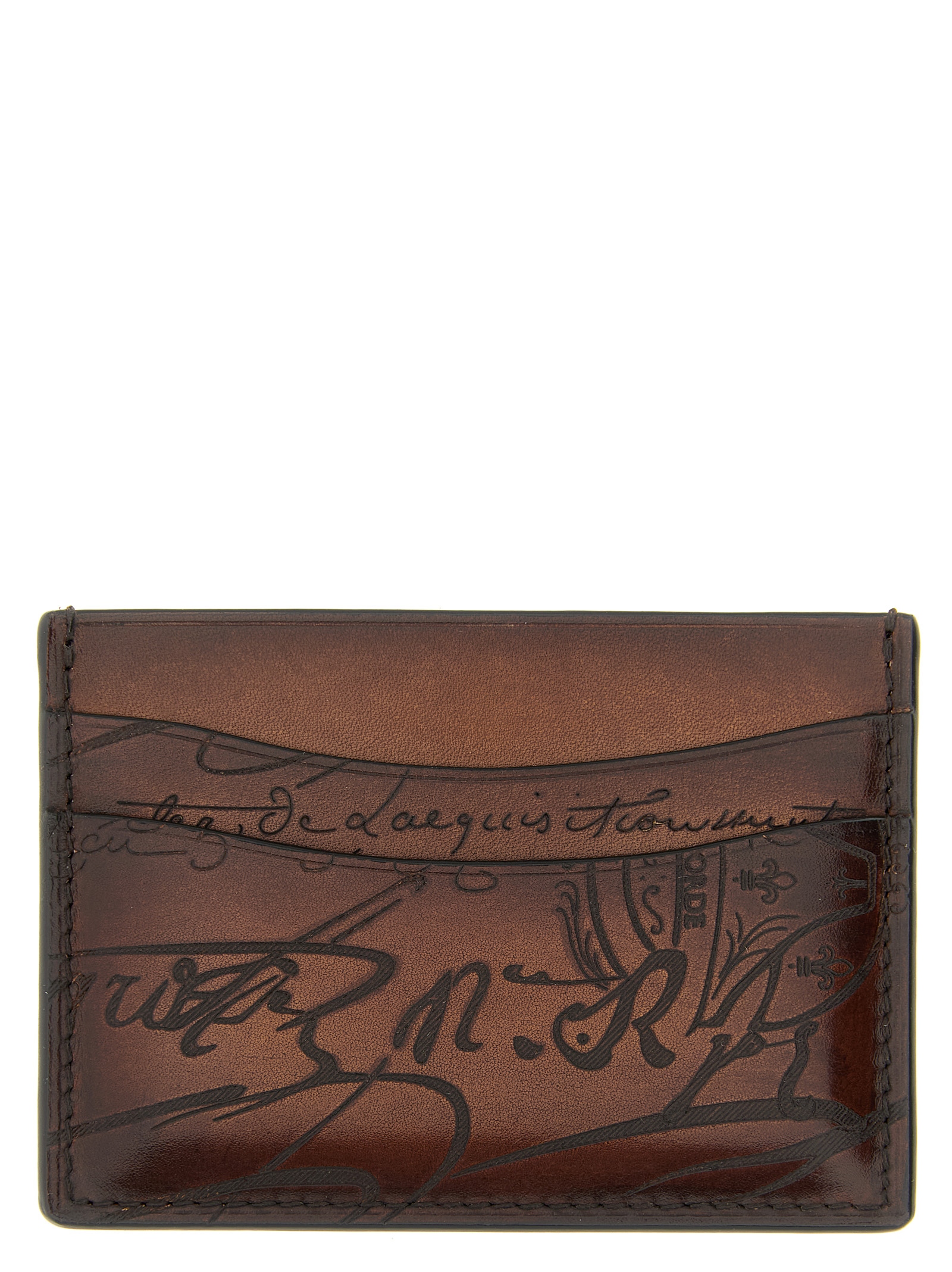벨루티 Bambou Scritto 반지갑 남성 브라운 25FW N235726ML6
