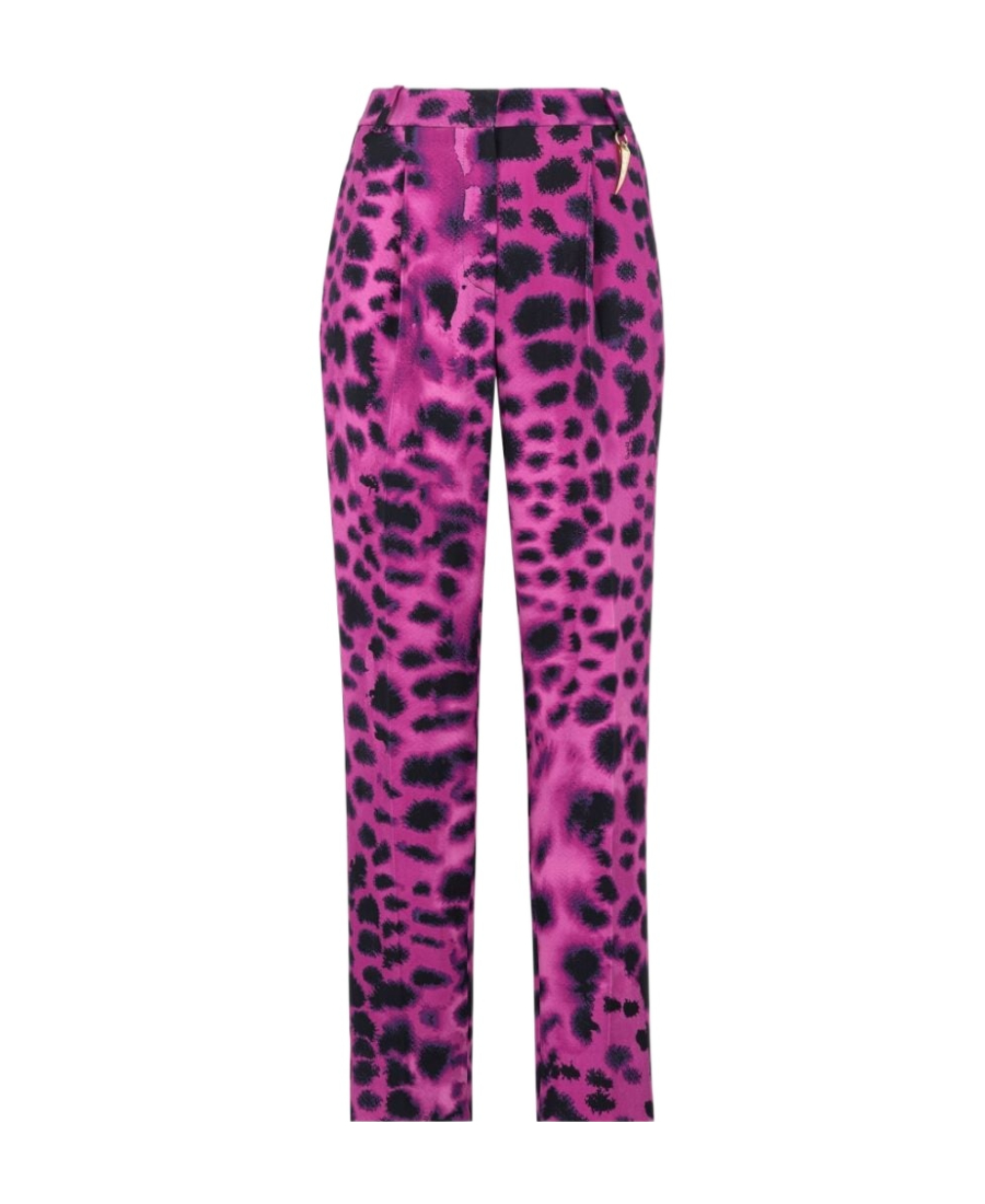 로베르토 카발리 casual 캐주얼 팬츠 여성 핑크 23SS QKT2067OF4902502FUXIAFUXIA