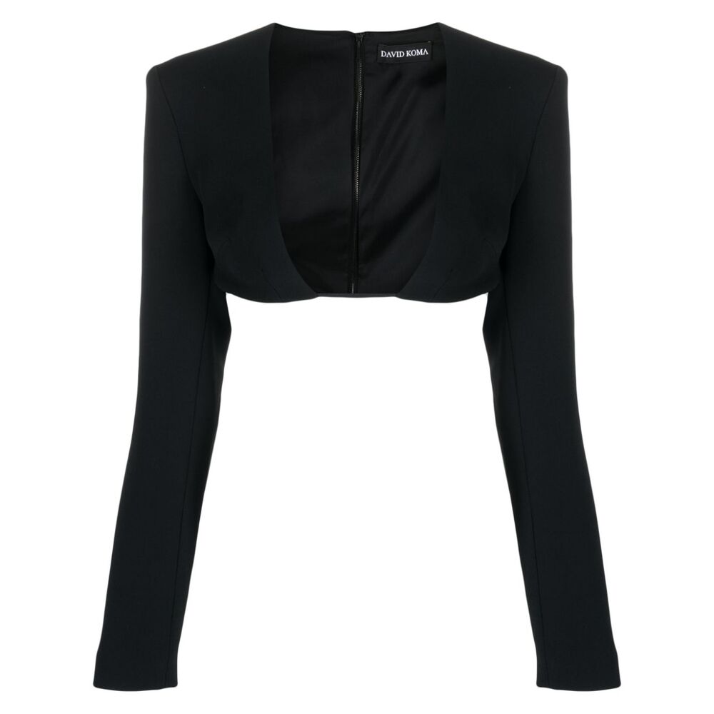 데이비드 코마 TOPS 자켓 여성 블랙 23FW PF23DK11TABLACK