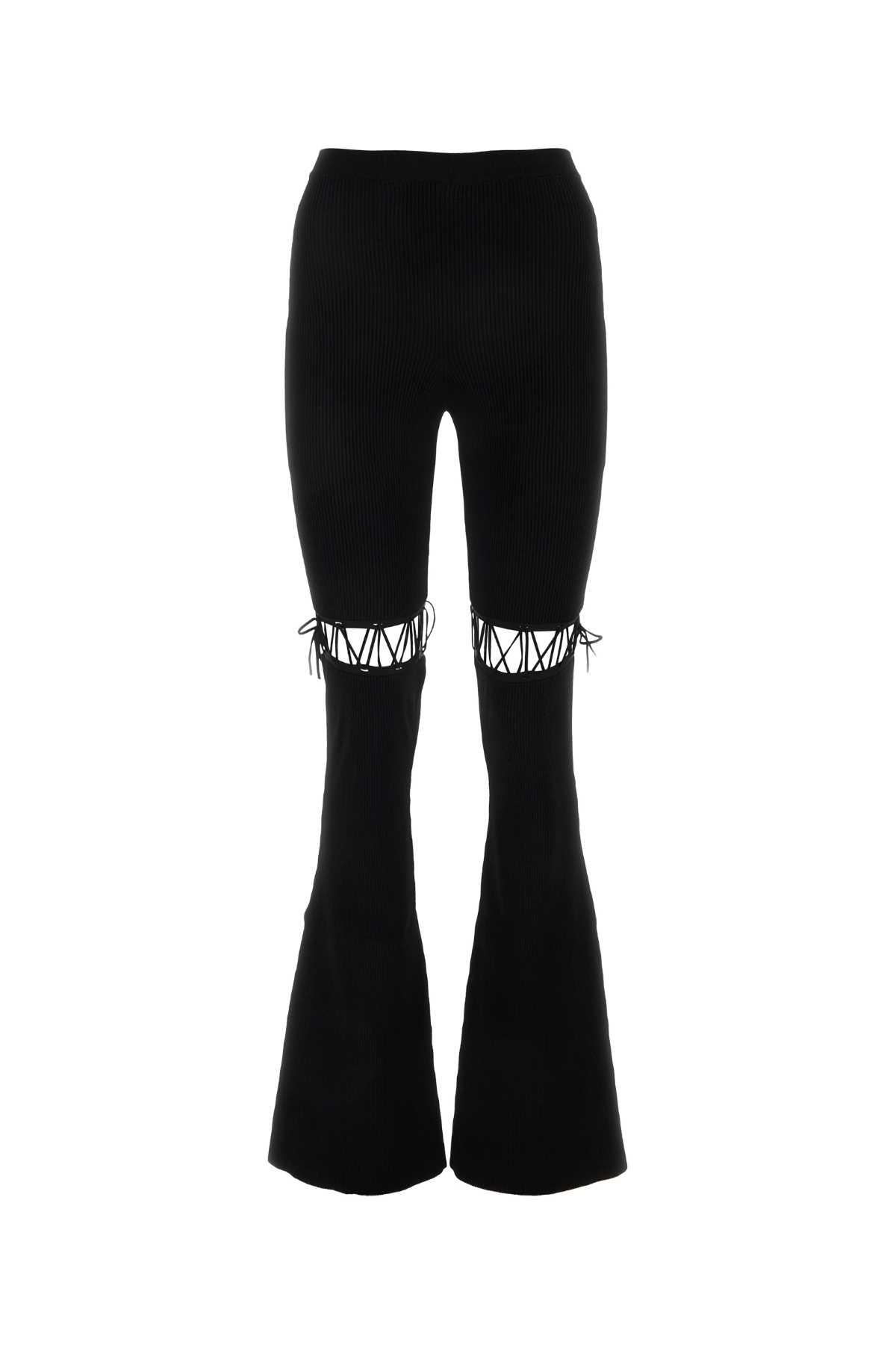 넨시 도자카 stretch pant casual 캐주얼 팬츠 여성 블랙 24SS NDAW23KT022BLACK