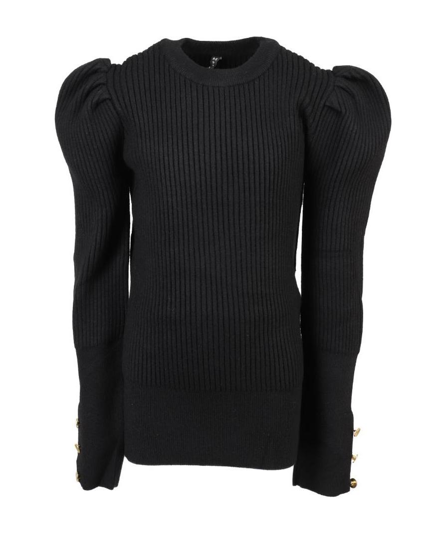 마니라 그아체 스리트 knitted 니트 여아 블랙 20FW MG397NERO