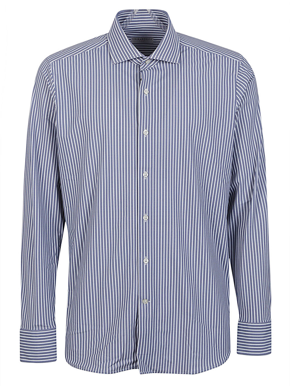 손리사 Striped 긴팔 셔츠 남성 블루 23FW NEXTB878FR21104