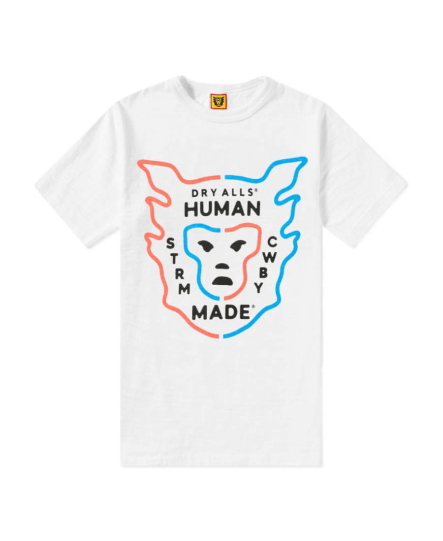 휴먼메이드 티셔츠 남성 화이트 20FW HM19TE004WHITW