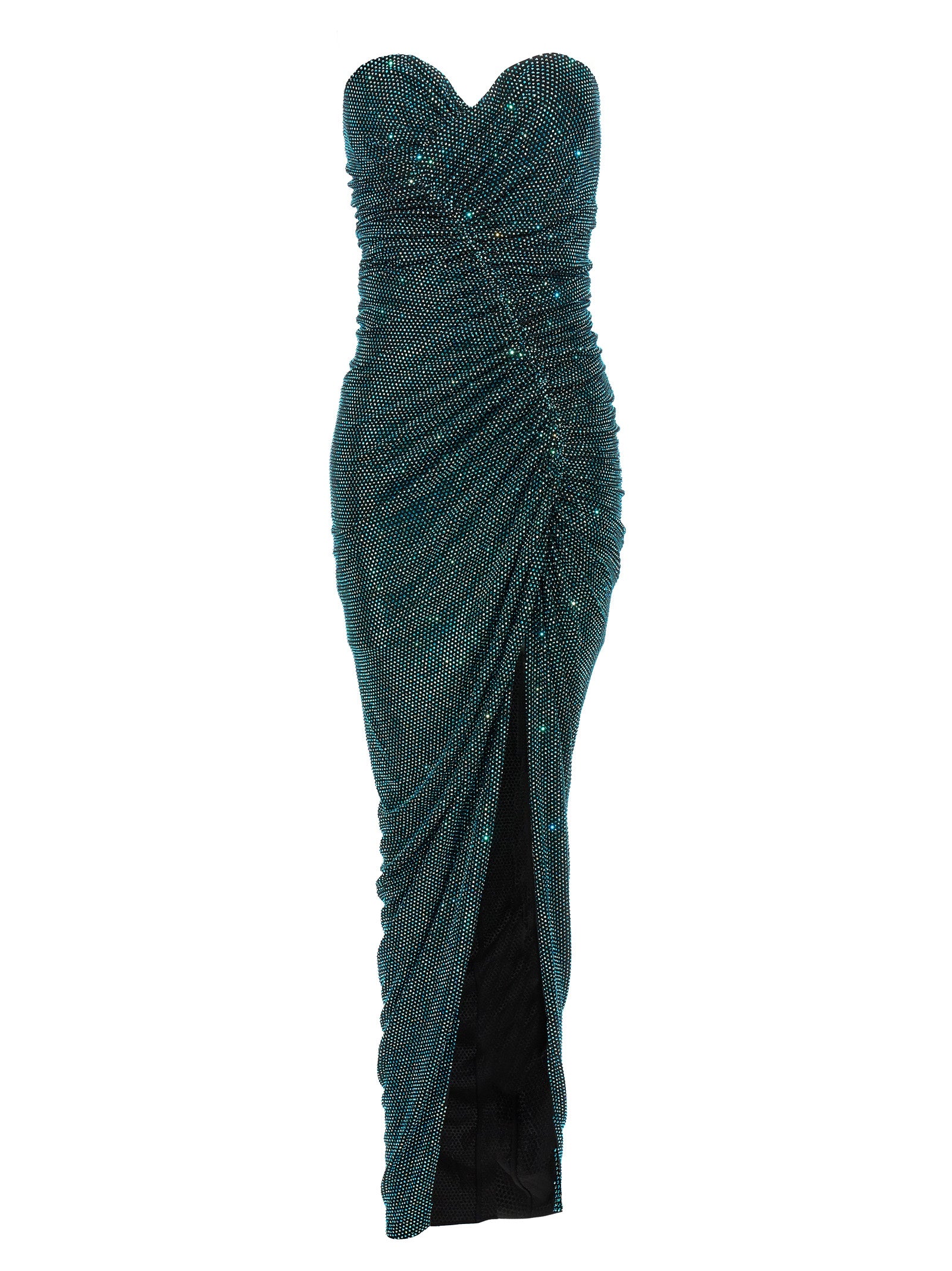 알렉산드르 보티에 All over rhinestone 원피스 여성 그린 23FW 233DR1804BSCARABEUS