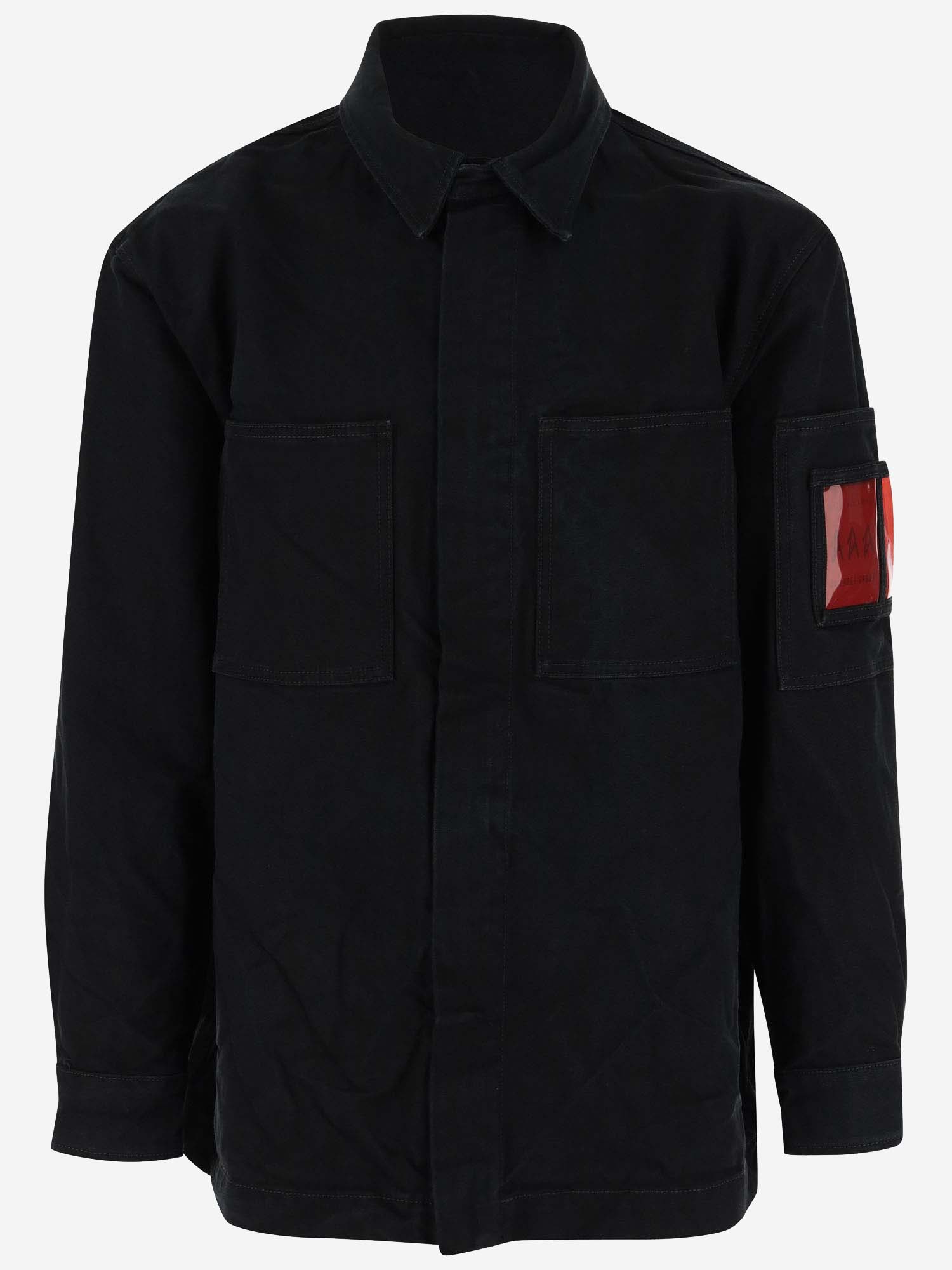 44 라벨 그룹 logo 데님 자켓 남성 블랙 24SS B0030436FA381258