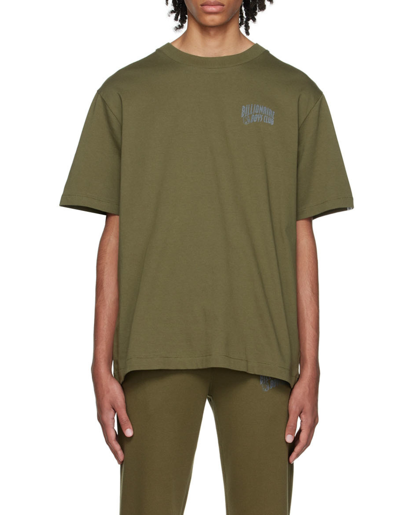 빌리어네어 보이즈 클럽 SMALL ARCH LOGO 티셔츠 남성 그린 23SS BC003OLIVE