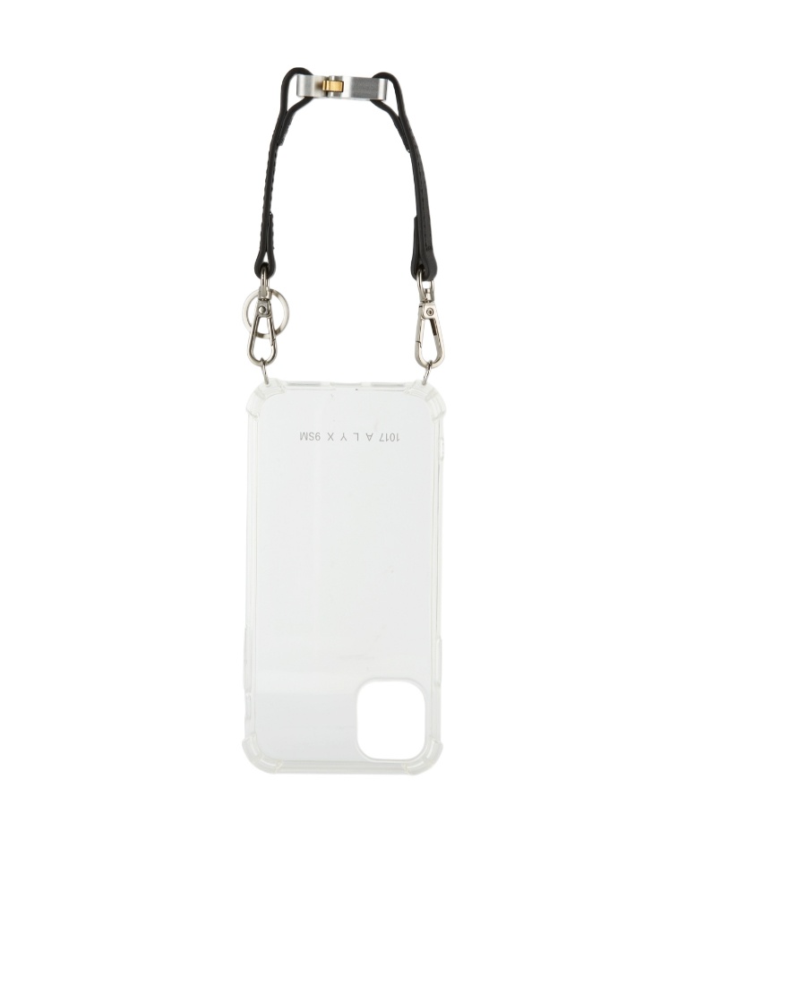 1017 알릭스 9SM phone cases 폰케이스 남성 화이트 22SS AAUTH0016OT07TRASPAR
