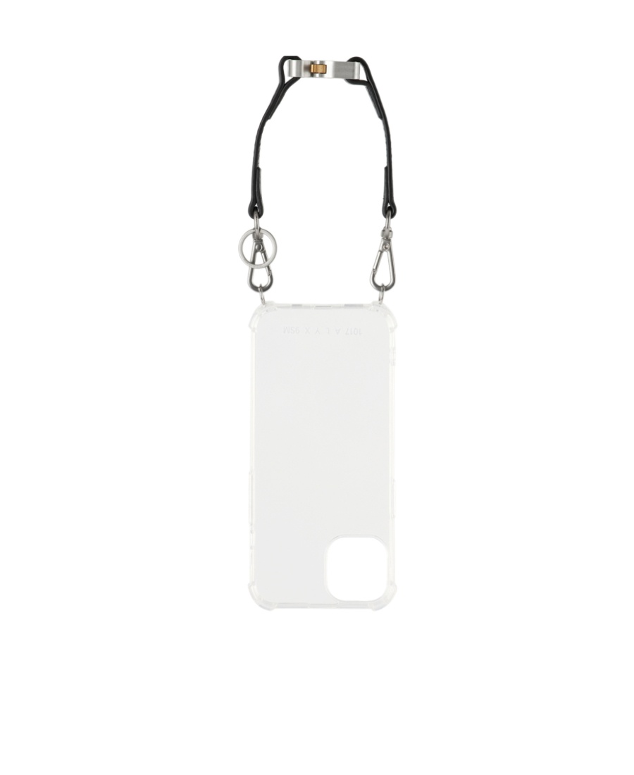 1017 알릭스 9SM phone cases 폰케이스 남성 화이트 22FW AAUTH0020OT01TRASPAR
