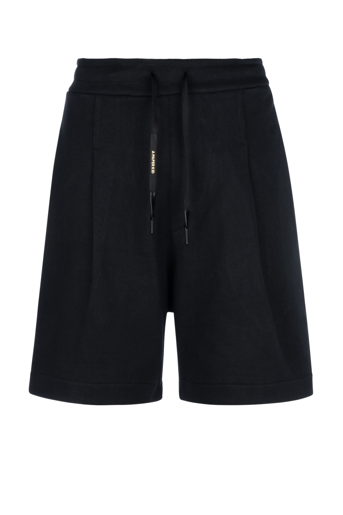 아 페이퍼 키드 BERMUDA shorts 버뮤다 남성 블랙 24SS S4PKUABE018110