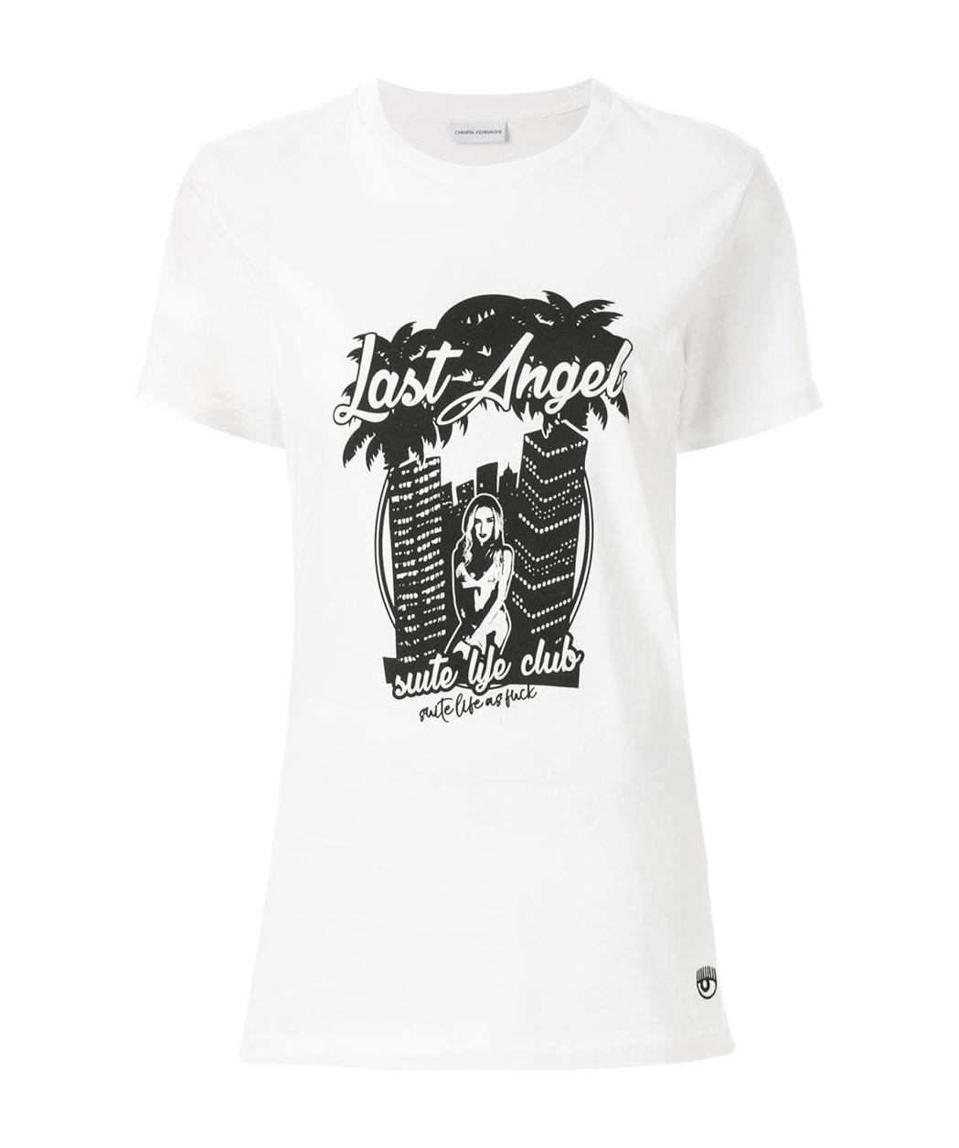 키아라 페라그니 셔츠 여성 화이트 18SS CFT032WHITE