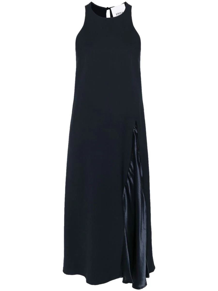 에리카 카발리니 Sleeveless 미디 원피스 여성 블루 24SS P4SR06K69