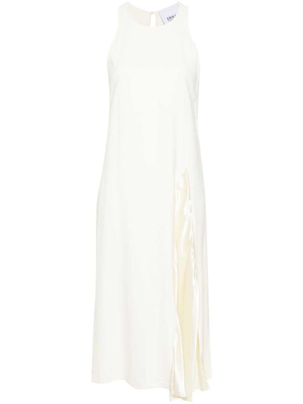 에리카 카발리니 Sleeveless 미디 원피스 여성 화이트 24SS P4SR06A20