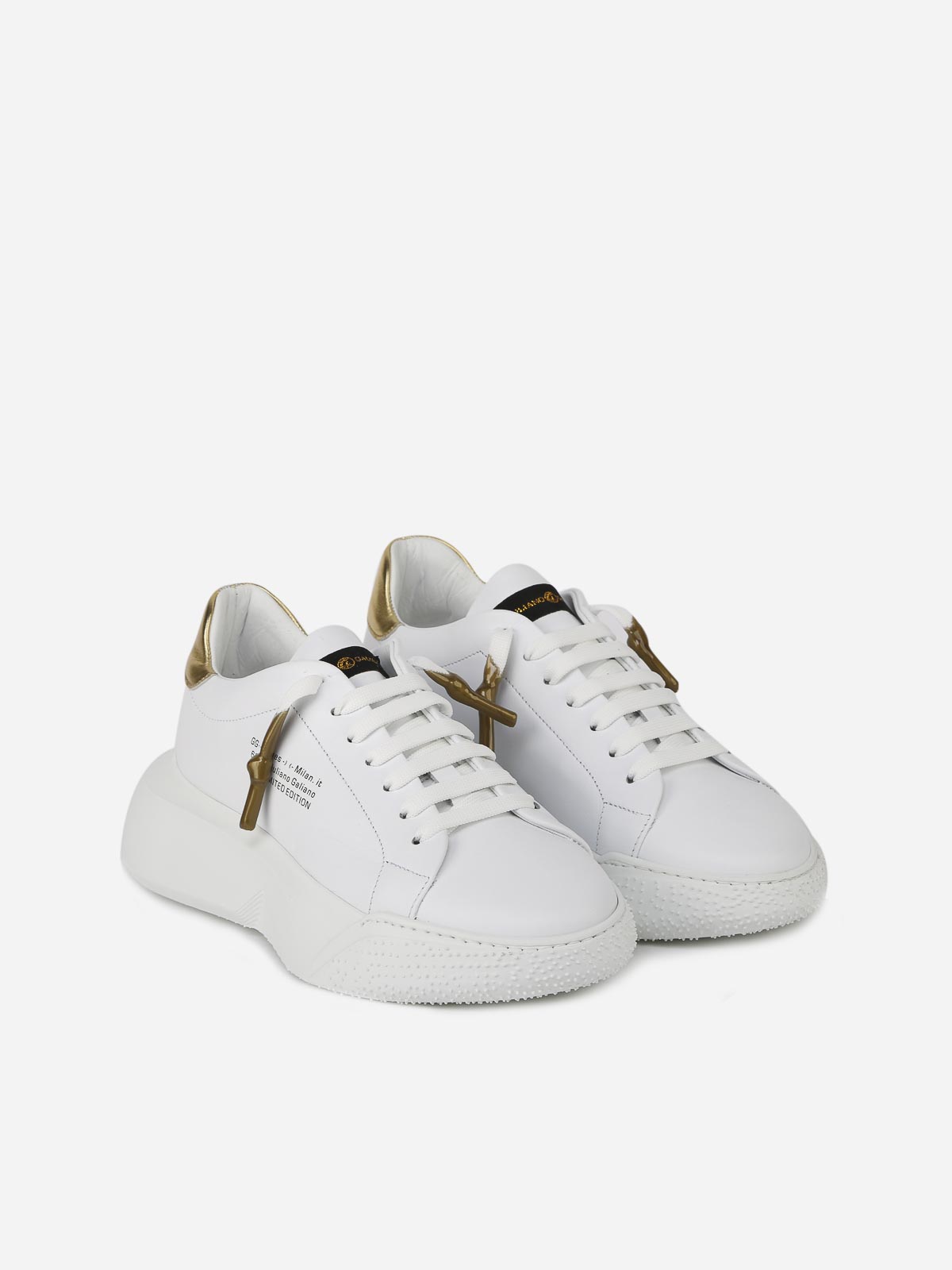 지우리아노 가리아노 로우탑 스니커즈 남성 화이트 NEMESIS2NAPPAWHITEGOLD
