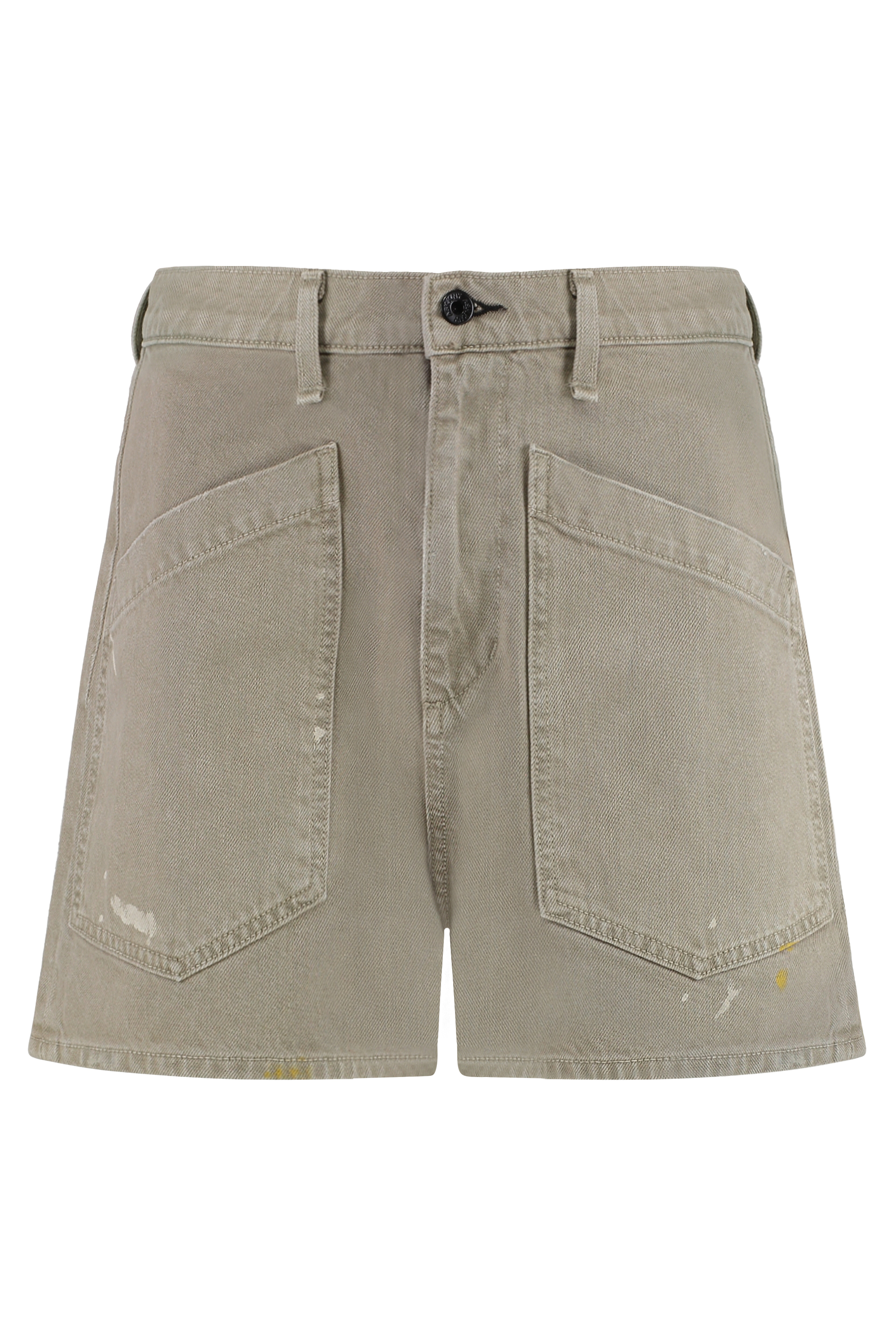 앗크 니 shorts 코튼 숏팬츠 여성 그린 24SS W1416K103SPSPLAT