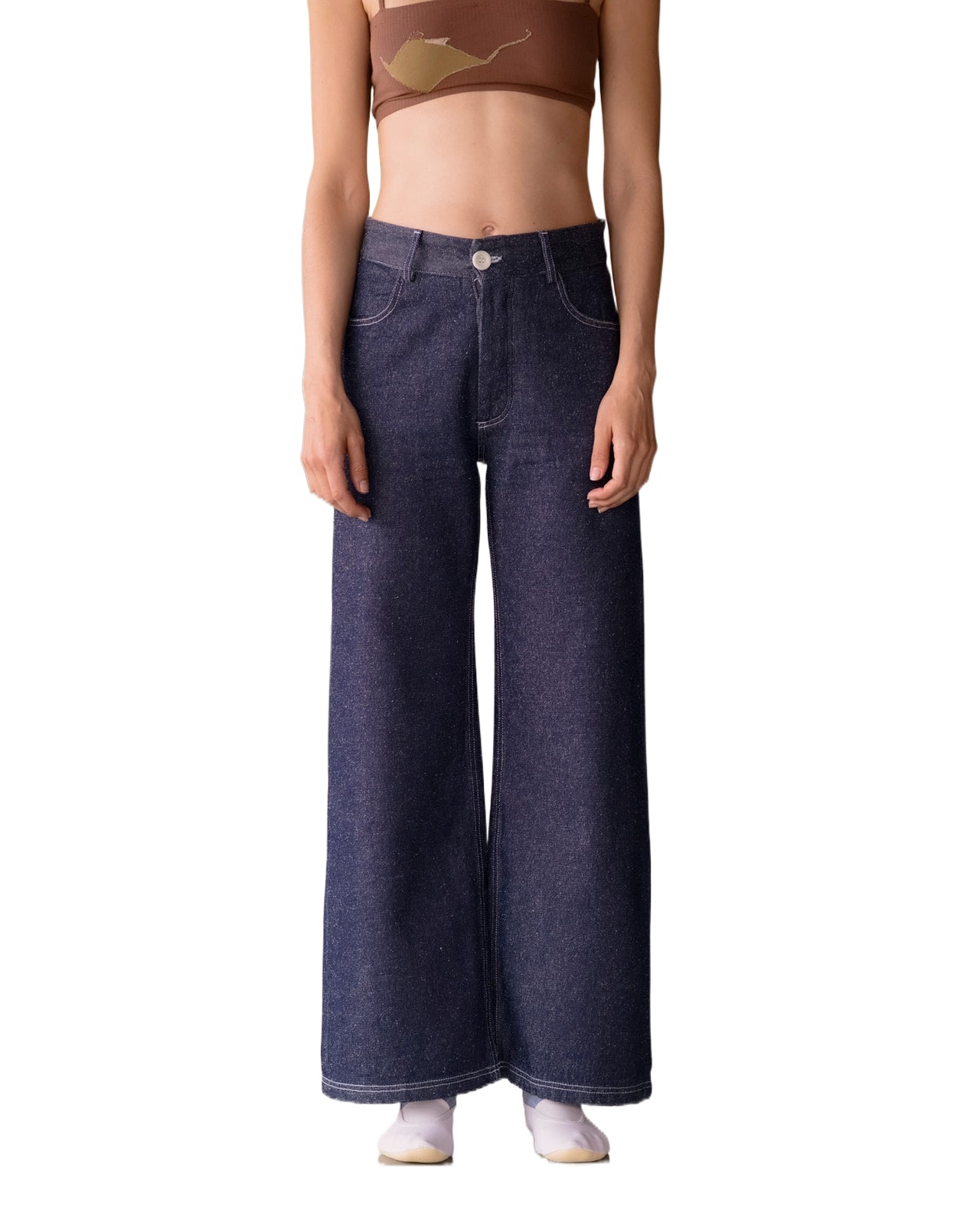바세라에 진 데님 팬츠 여성 블루 26SS PATAWDESP26INDIGOBLUEWASH