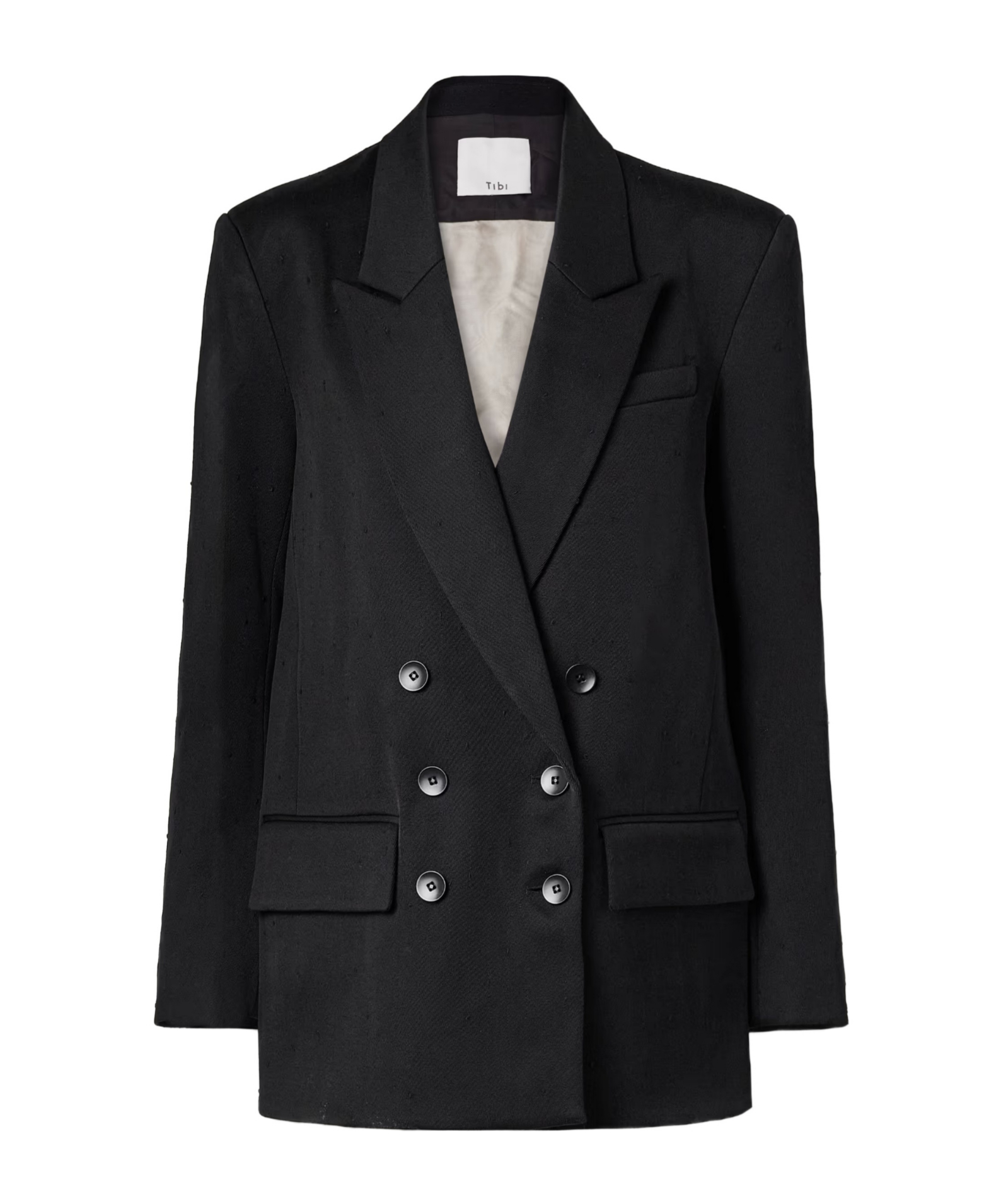 티비 Double-breasted -blend - suit 블레이저 여성 블랙 26SS W125RW8291BLACK