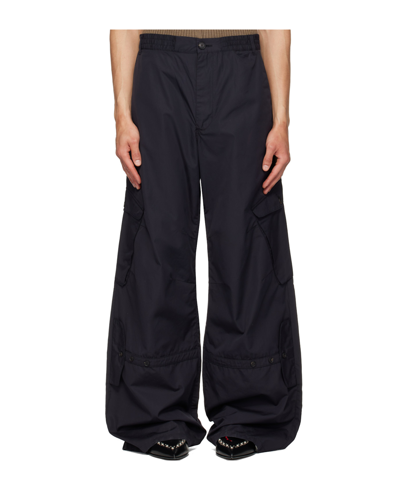 에곤 랍 casual 캐주얼 팬츠 남성 블랙 26SS SS26DN003BLACK