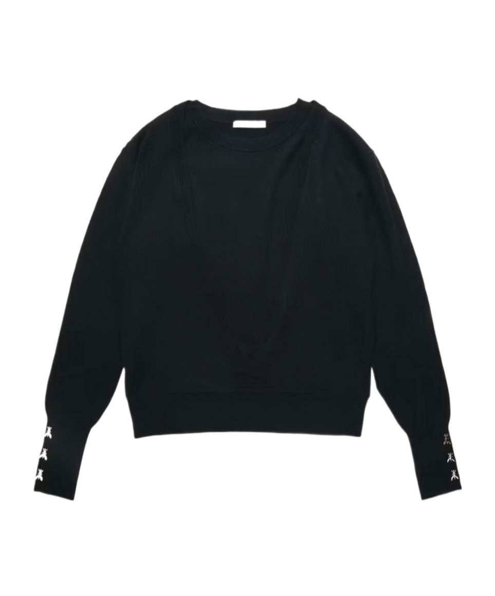 파트리지아 페페 knitted 니트 여성 블랙 26FW 8K0426KM36K103
