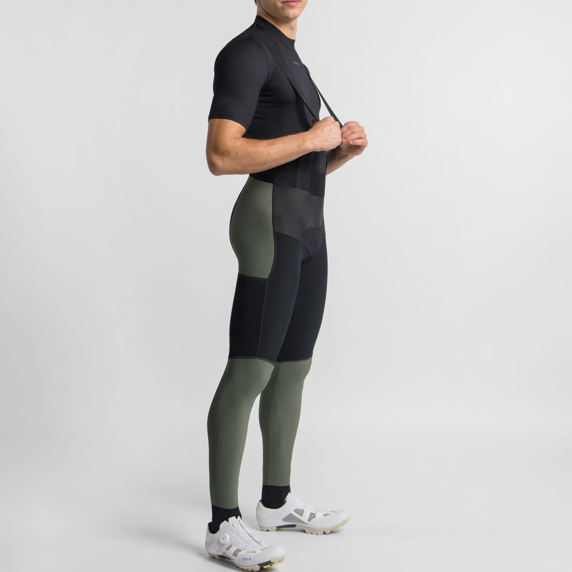 스올트울 Calzamaglia Supergiara 2 - Verde fitness 스포츠 하의 남성 멀티 10948562256218