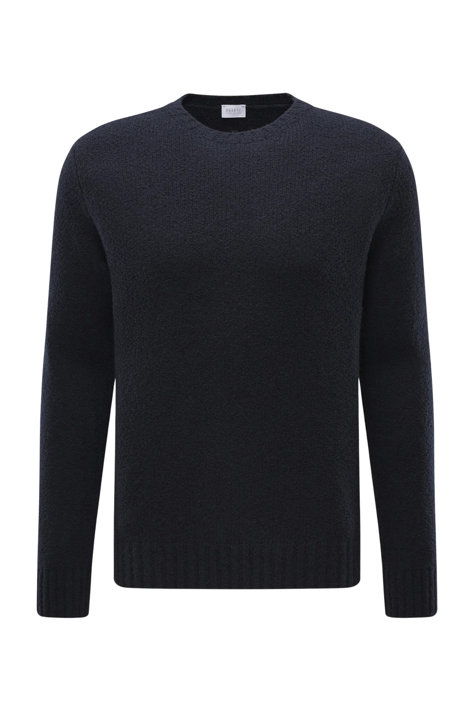 아 트립 인 백 MOLLY knitted 크루넥 니트 남성 블루 26FW 3KN2602B22NAVY