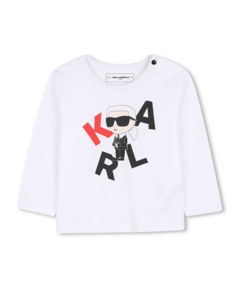 칼 라거펠트 티셔츠/셔츠 남아 화이트 25FW Z3096910P