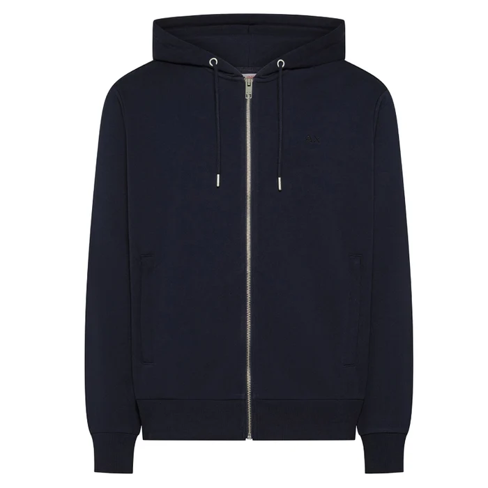 순68 FELPA ZIP CONTRAST BASIC 니트 남성 블루 F46115BLU