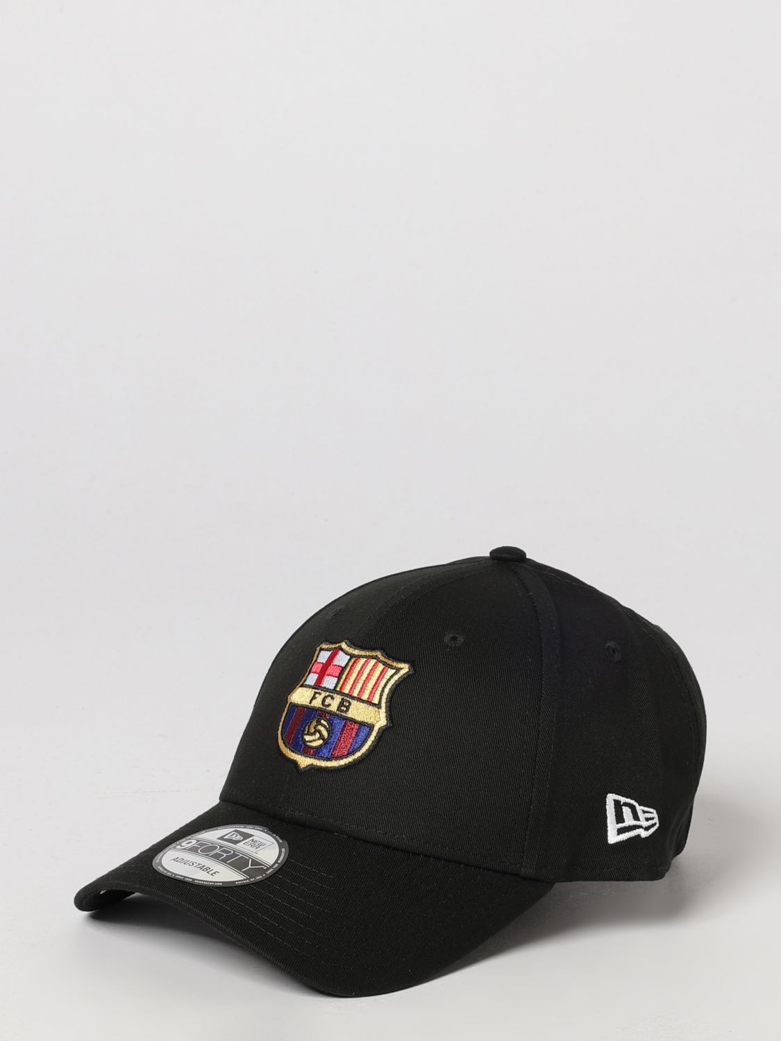 뉴에라 Cappello da baseball 9FORTY FC Barcelona Core con logo 코튼 볼캡 남성 블랙 26FW 60846892BLK
