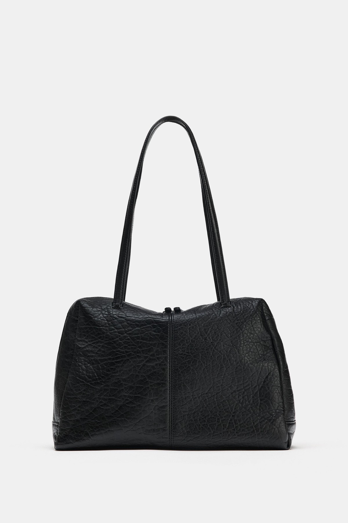 자라 레더 더블 스트랩 숄더백 6699/810/800 BLACK