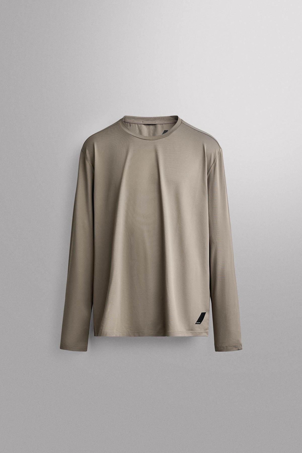 자라 테크니컬 베이직 긴팔 티셔츠 4387/384/730 LIGHT BROWN