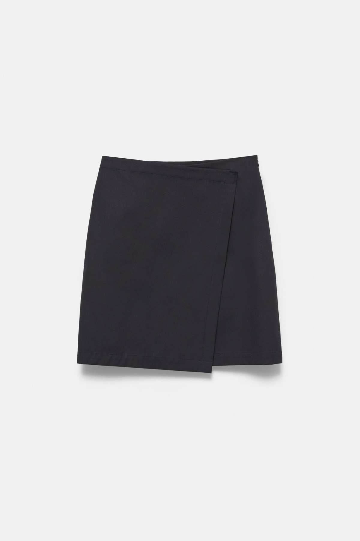 풀앤베어 크로스 랩 미디 스커트 7385/337 DARK NAVY