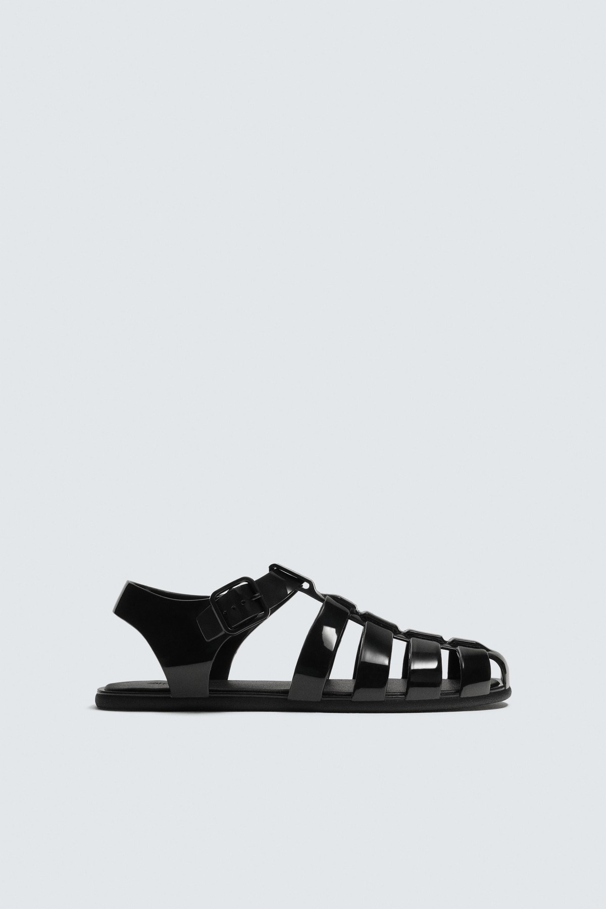 자라 케이지 플랫 버클 샌들 2793/720/800 BLACK