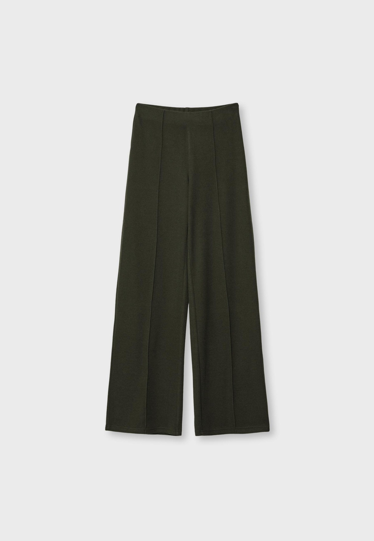 스트라디바리우스 소프트 크리즈 와이드 팬츠 4595/501/540 KHAKI