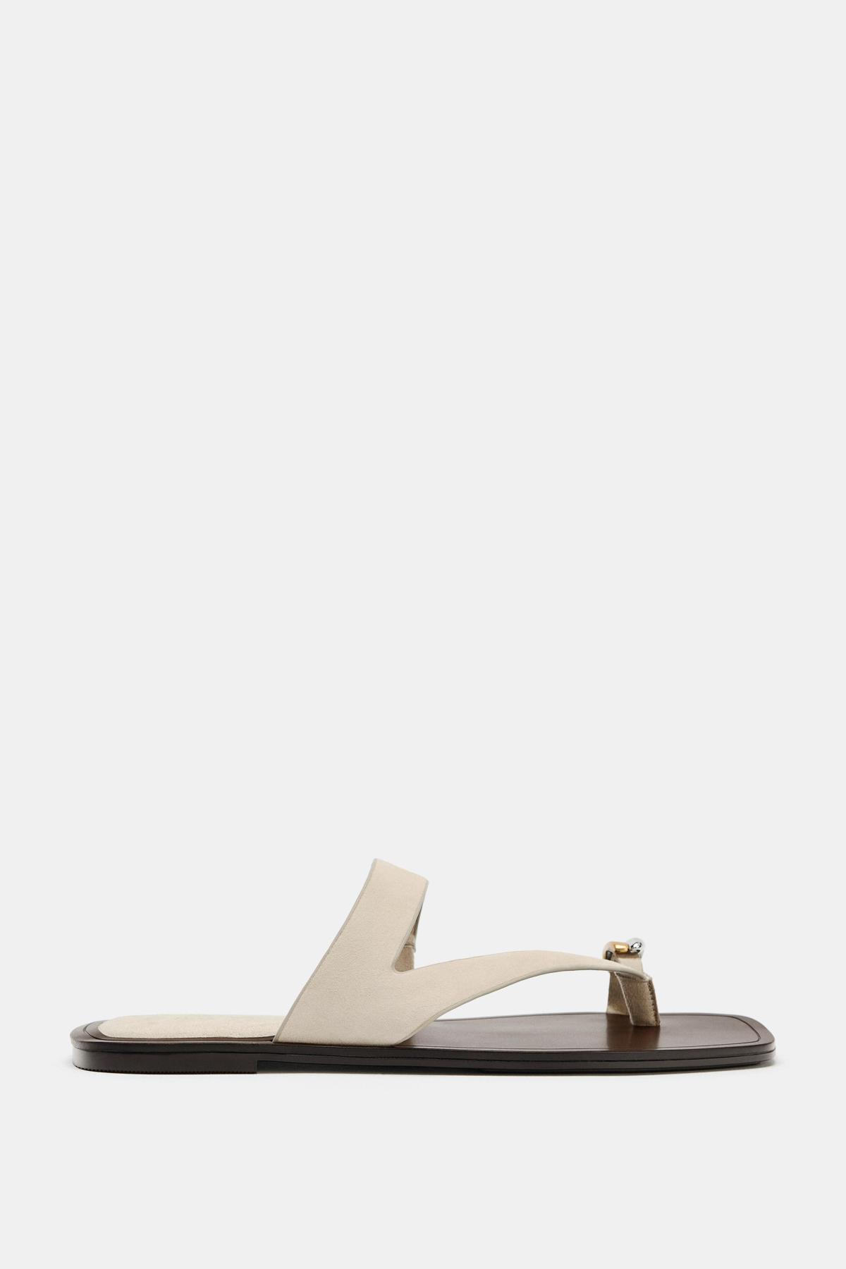 자라 메탈 디테일 스트랩 샌들 1646/710/716 BEIGE