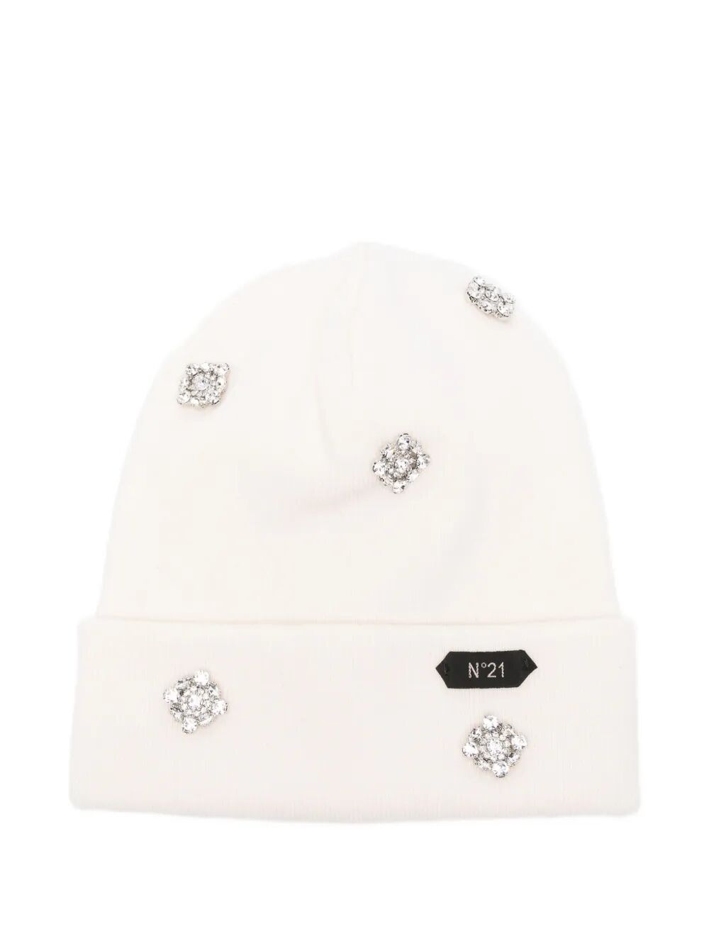 넘버21 KNITTED 비니 여성 화이트 25FW 304470811102