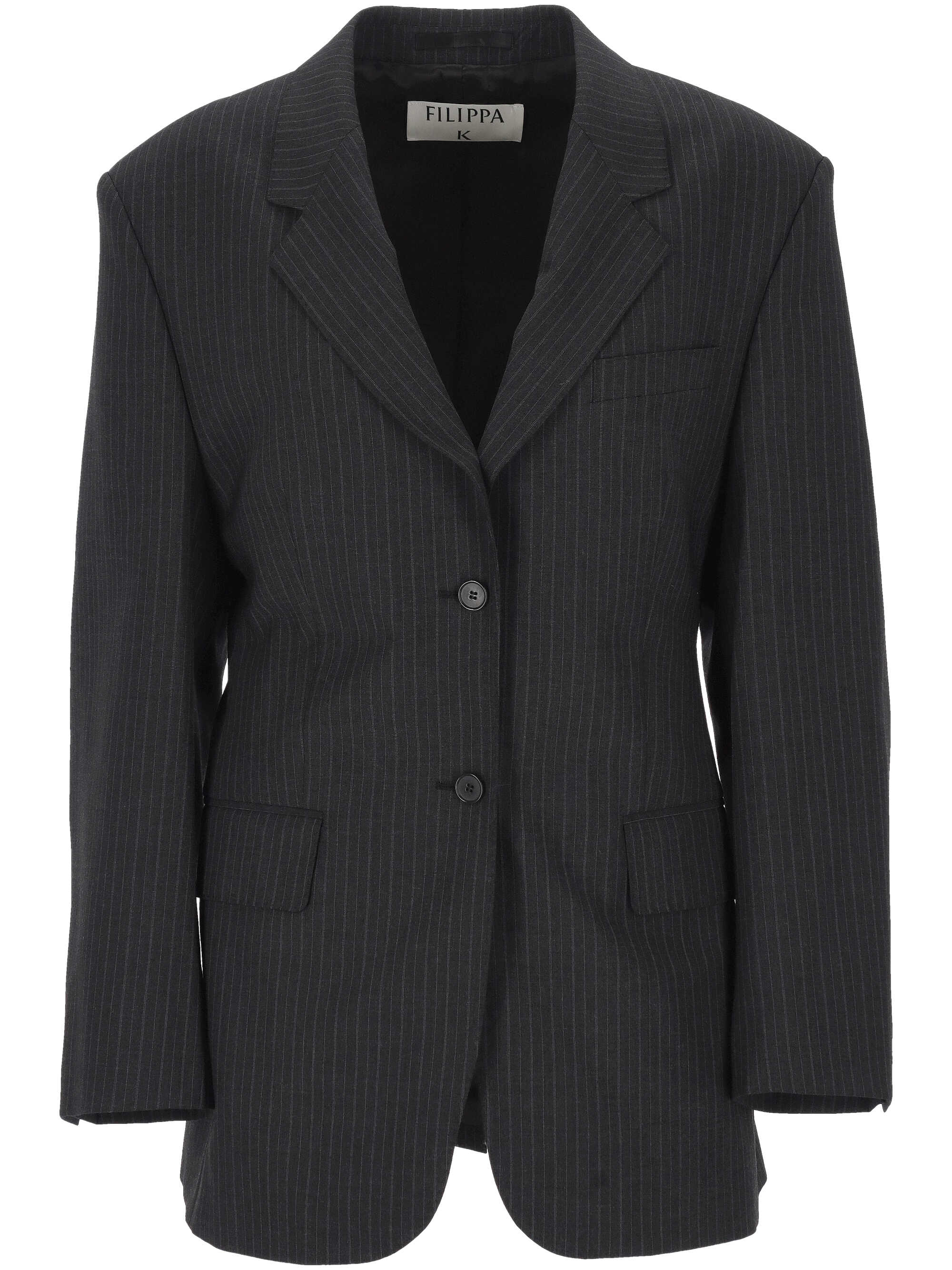 피리프아 케이 HOURGLASS PINSTRIPE suit 블레이저 여성 블랙 25FW 317661431