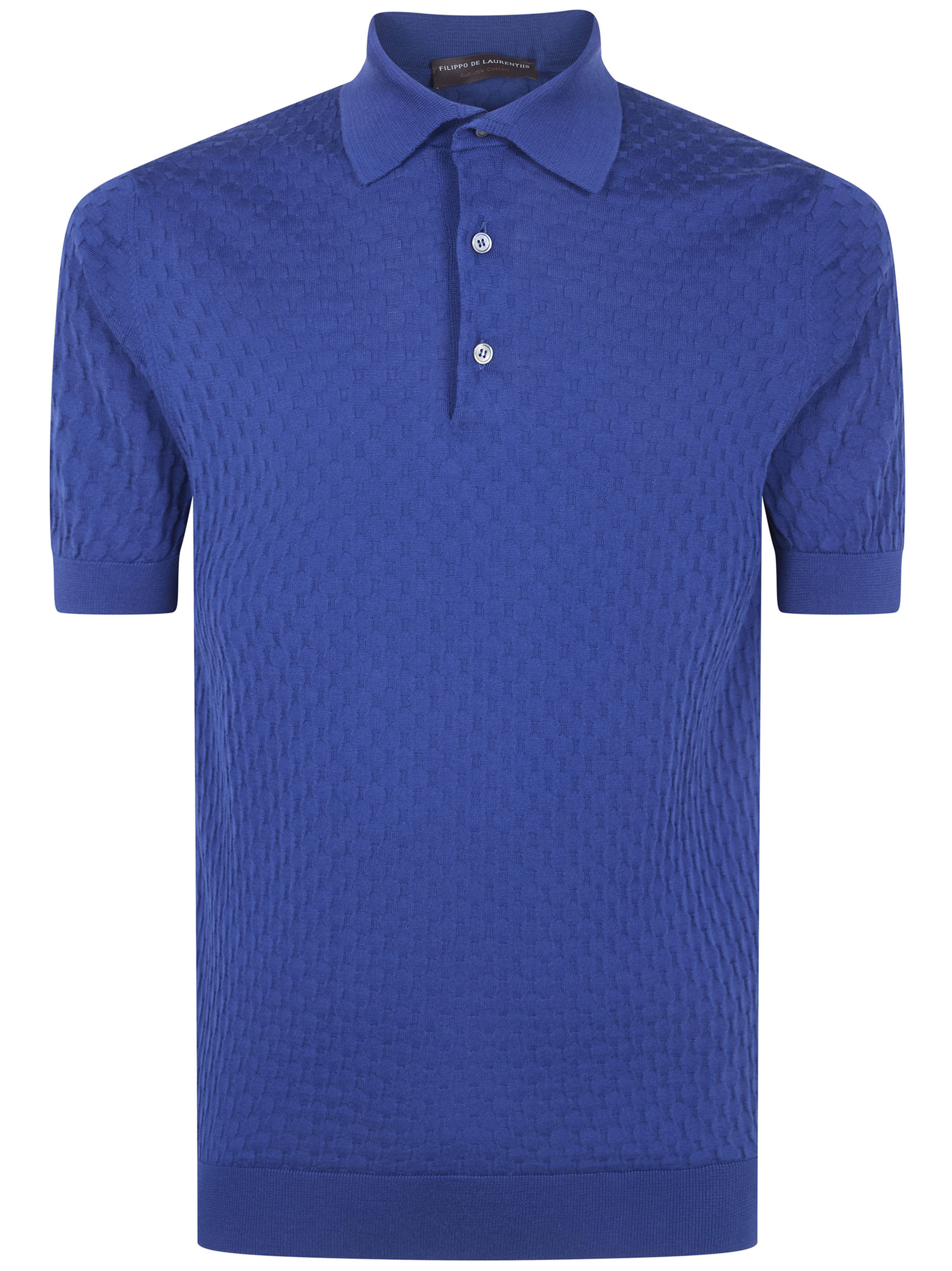 피리프오 드 로렌티잇 SHORT SLEEVES POLO 폴로셔츠 남성 블루 26SS PL1MCSU18M860
