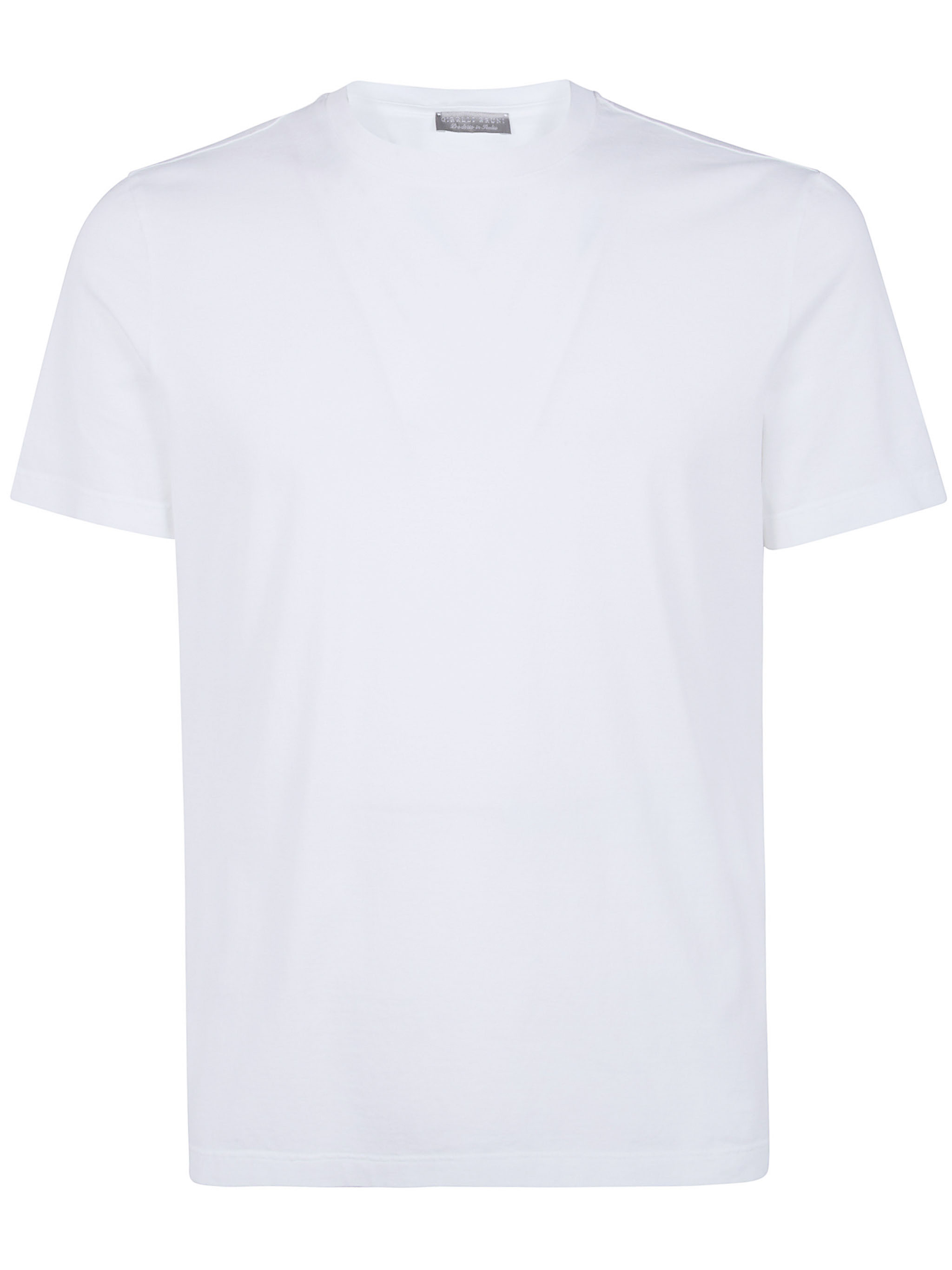 지렐리 브우니 GIZA SHORT SLEEVES 티셔츠 남성 화이트 26SS G777COWHITE